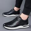 Men's Shoes Autumn 2025 New Trend Men's Leather Soft-soled Casual Sports Shoes Hundred Shoes
