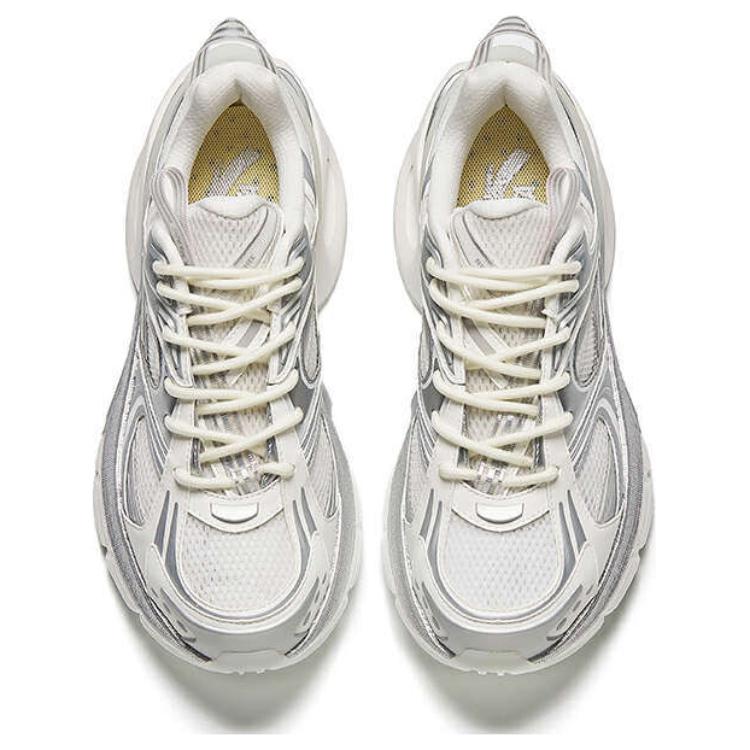 Anta Life Series Core Cloud Wear-Resistant Low-Top Casual Shoes Men Casual Shoes Paper-White 112438896-4