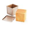 Water Cube Mold Box Non-Stick Bread Toast Lid with Sliding Kitchen Baking
