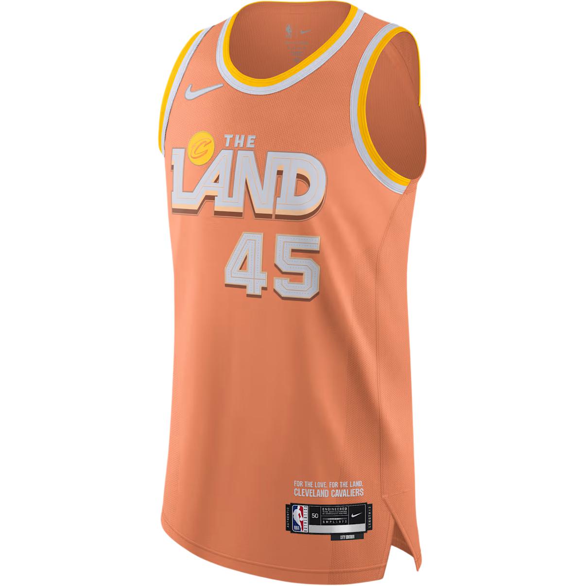 Баскетбольная майка Nike Dri FIT ADV FW25 Donovan Mitchell Cleveland Cavaliers City Edition Мужская HM6092-836 L