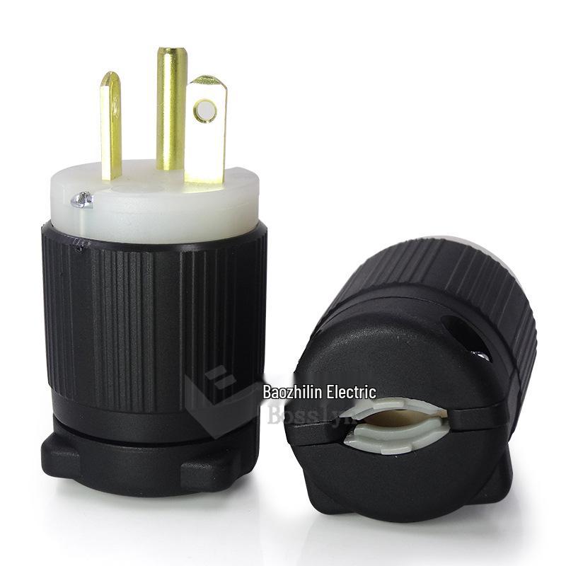 20A 250V US Standard Level III Medical Equipment Industrial Power Plug