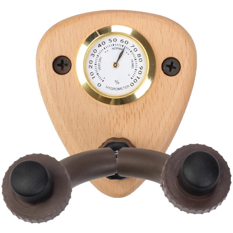 Creative Guitar, Ukulele, Violin, Mandolin, Bass Wall Hanger with Hygrometer Display