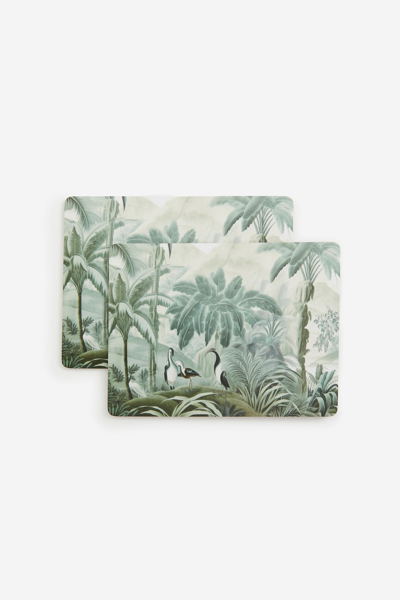 

2 салфетки с графическим принтом