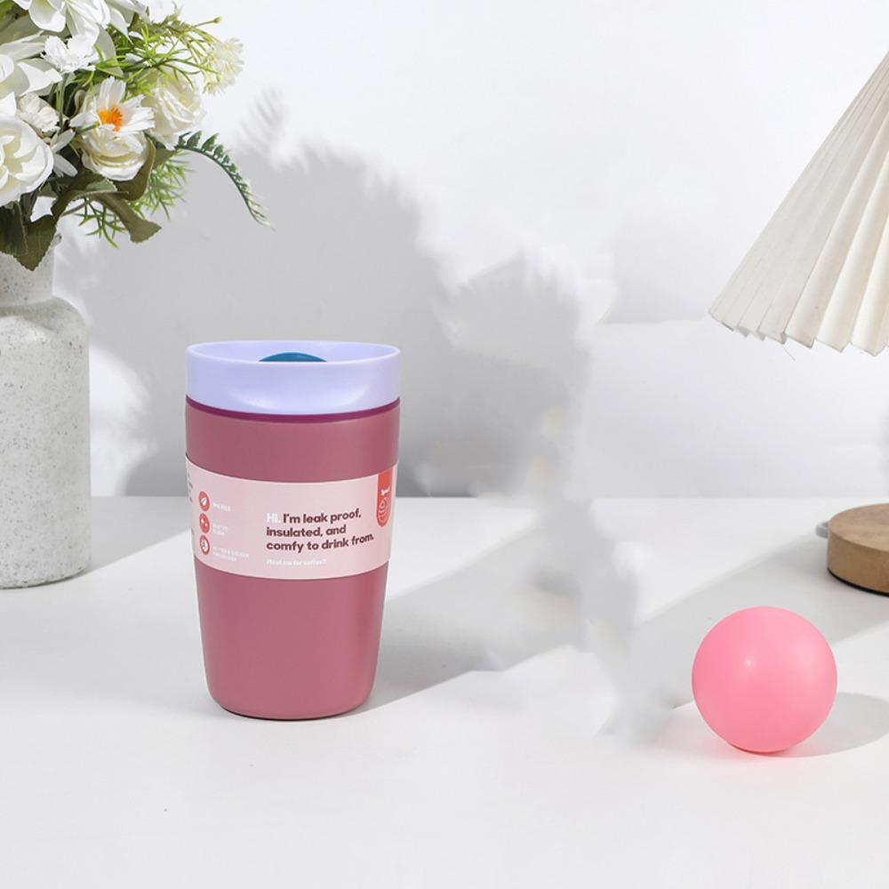 Portable Vacuum Insulated Cup Stainless Steel Sports Kettle Drinkware Thermos Bottle  Student
