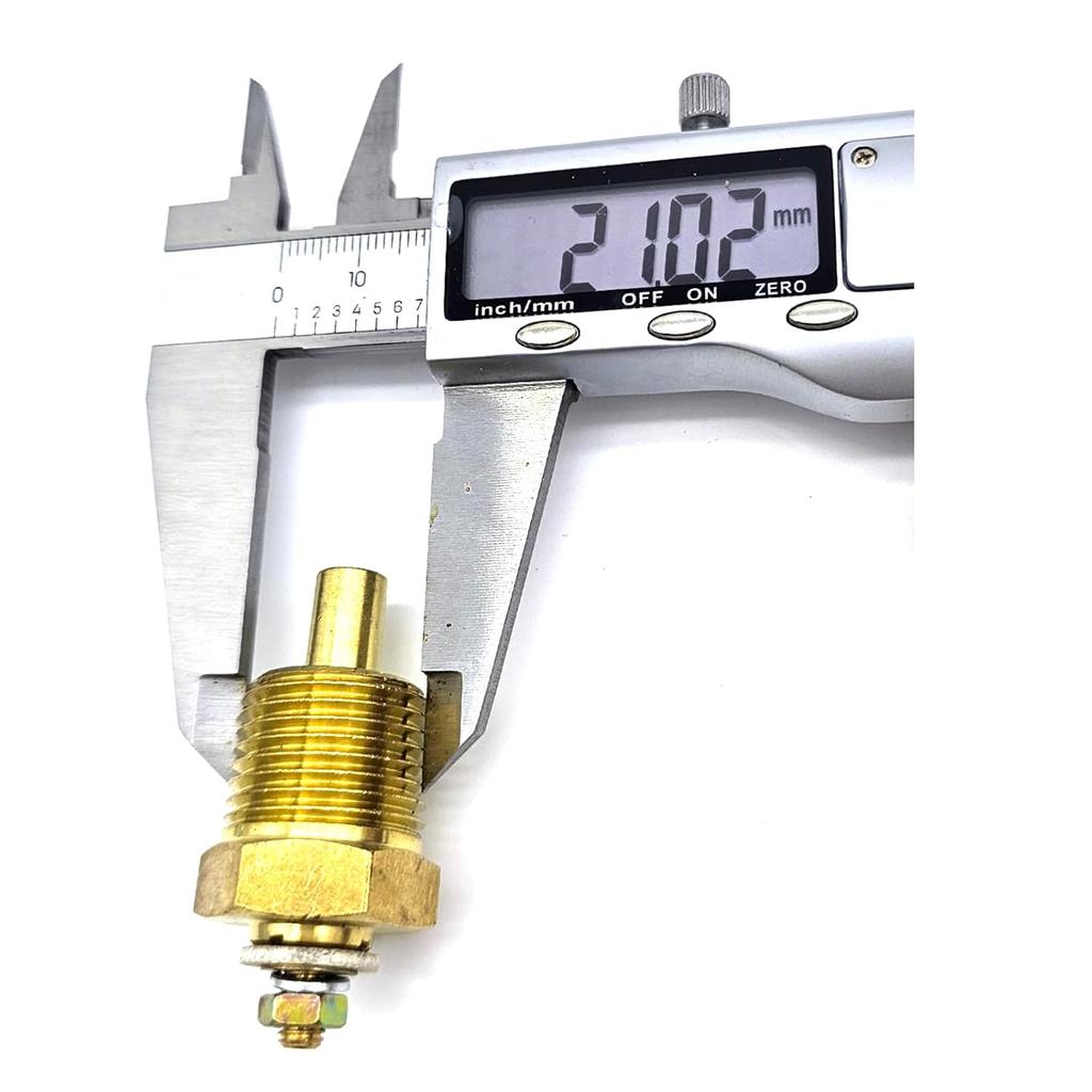 1/2NPT Water Cool Temperature Sensor 3015238 3913628 17-04184 14-0401 Compatible with Cummins Engine KTA19GC KTA19 G K123 KTA19GC CM558 QSK19 CM500