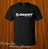 Herren- und Damen-T-Shirts Neues Giant Bike Lustiges Logo T-Shirt Schwarzes Herrenhemd hergestellt in den USA