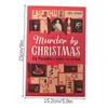 Murder by Christmas - 25 Puzzles To Solve The Crime Handbook, Mystery Challenge Game Christmas Gift for Adults Teens Detective Lovers