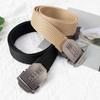 Belt Men'S Nylon Braided Adjustable Belt Men'S