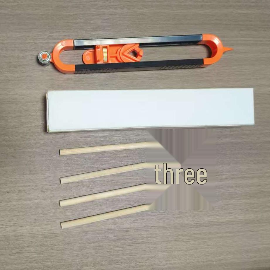 Elliptical Contour Gauge & Profiler Ruler for Woodworking Measurements