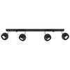 Ceiling Lamp Oculare 4L Black