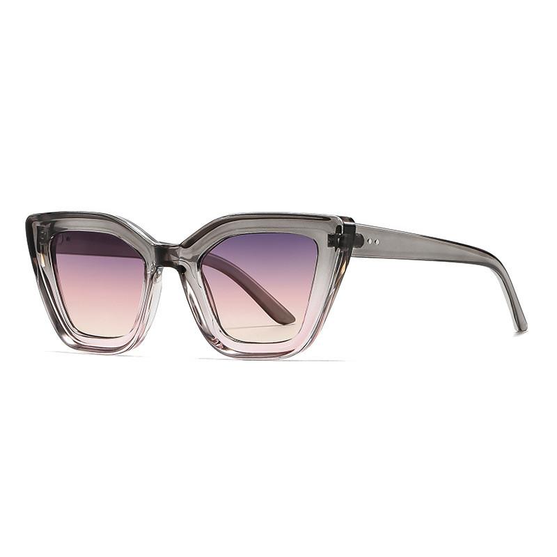 

Retro Cat Eye Sunglasses For Women With Pc Lenses Uv400 Outdoor Wear And Sun Blocking фіолетовий