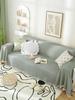 Double Sided Usable Sofa Cover Four Season Universal Anti Slip Fringe Sofa Towel Couch Decoration Minimalist Dust Cover Blankets