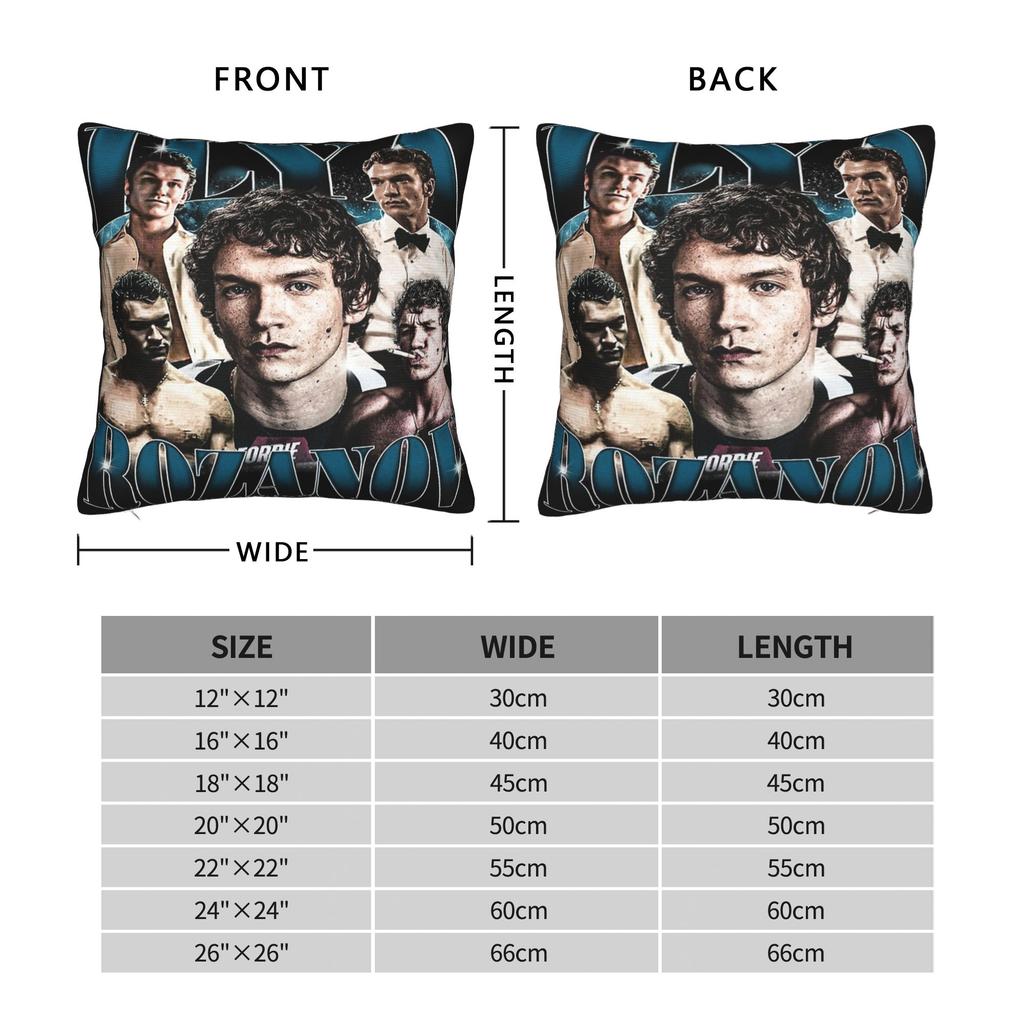 Pillow Case Connor Storrie Rozanov Heated Rivalry Graphic Pillow Cover For Living Room Bed Chair Fashion Pillowcases