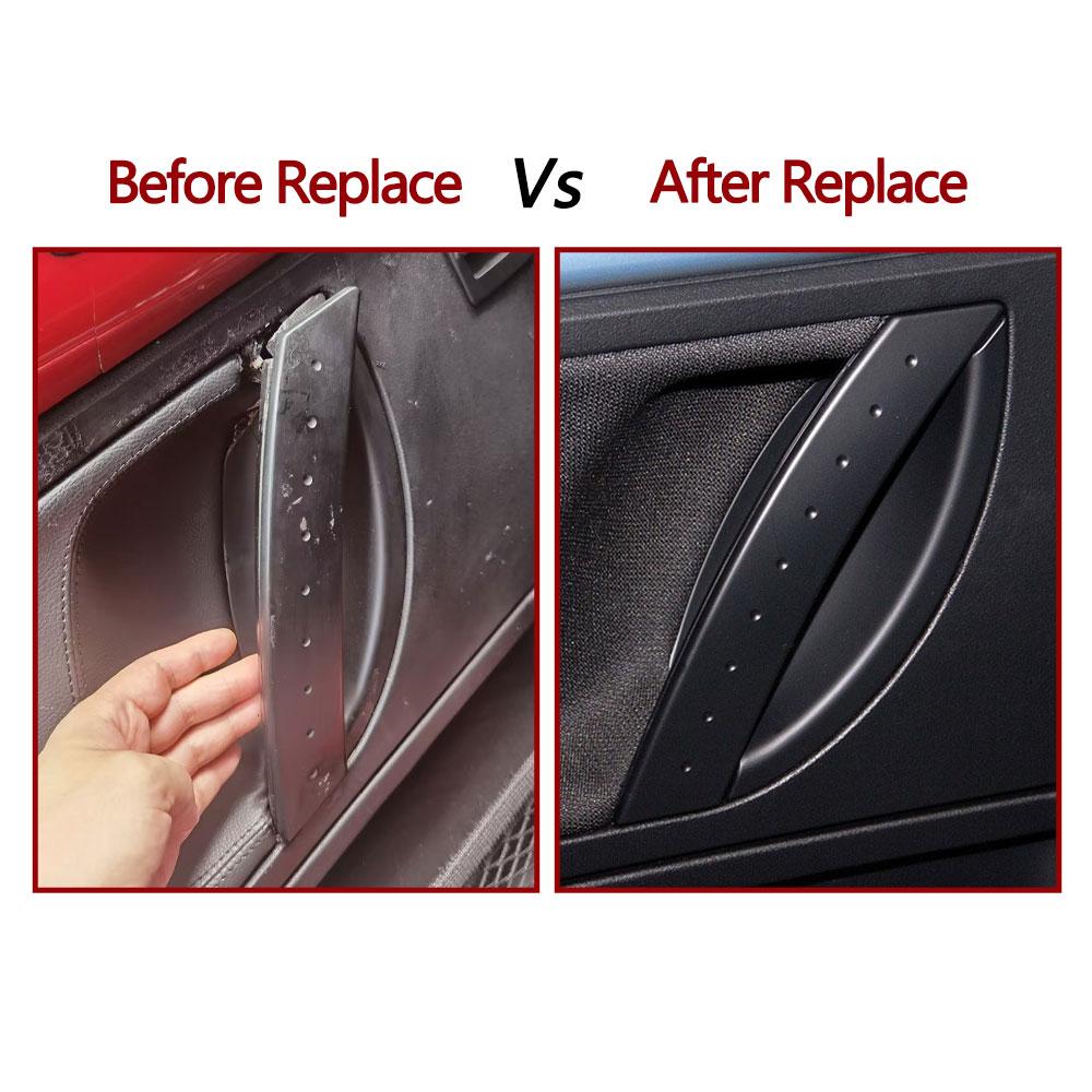 Car Interior Left or Right Door Pull Handle Protective Cover Trim For Volkswagen VW Beetle 1998-2010 1C0867171A 1C0867172A