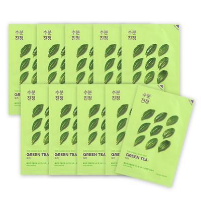 Maschera Pure Essence in fogli al tè verde, 1 confezione, 10 pezzi