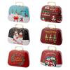 Christmas Penguin Mini Tin Handbag - Candy, Biscuit & Souvenir Gift Box