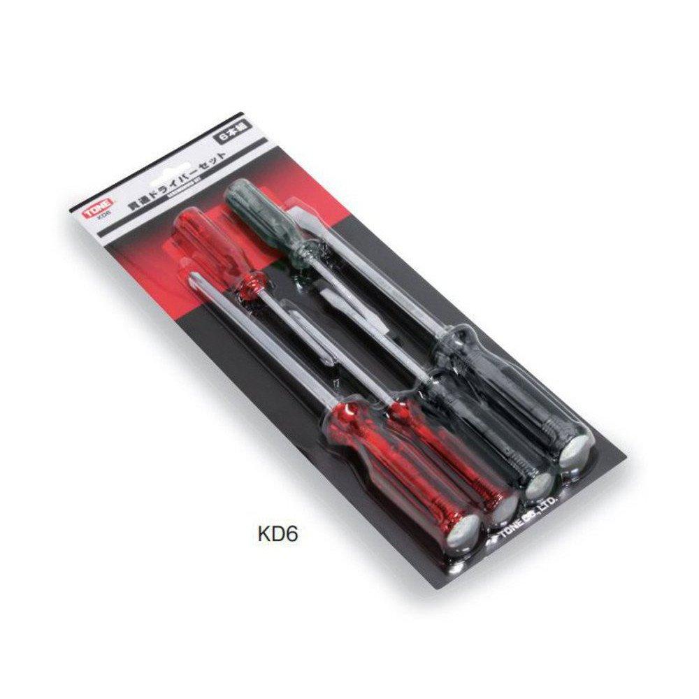 TONE KD6 Driver Set Through-Blade (6 Pieces)