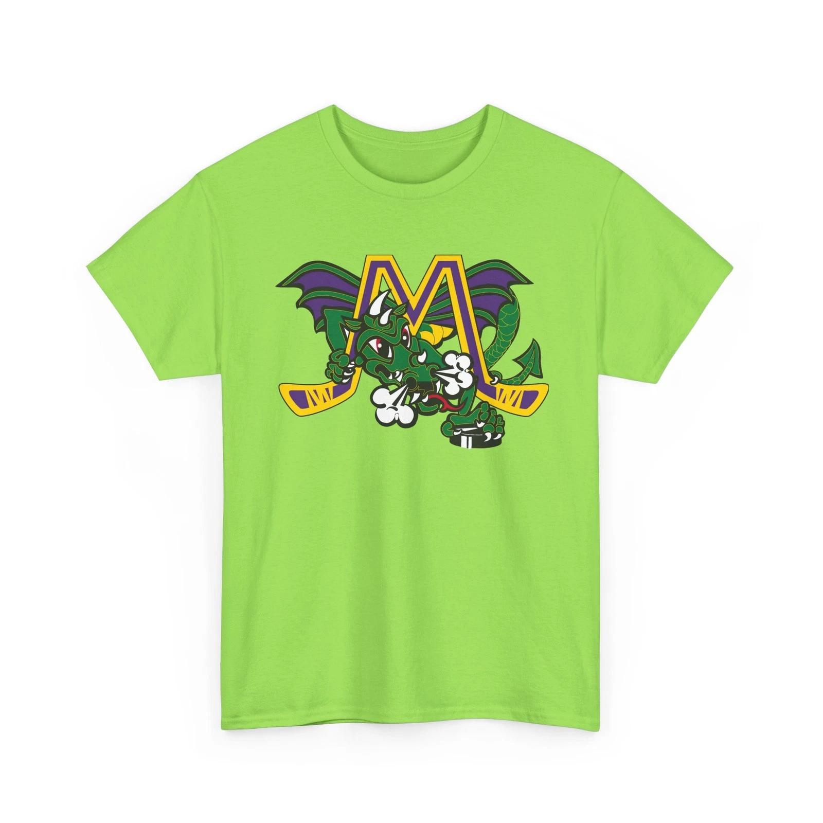 Defunct Hockey Team Mobile Mysticks Printed T shirt Vintage Sports Collectible S