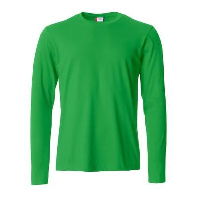 Camiseta básica de manga larga para hombre Clique