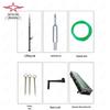 Portable Telescopic Lightning Rod with Aluminum Case