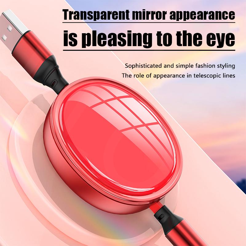 VAORLO 3 IN 1 100W Charging Cable For Micro/Type-C/Lightning Fast Charge Cable Support Data Transmission Super Charge Phone Line