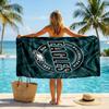 Philadelphia Eagles Fashion Beach Towel Portable Soft Quick Dry Towel For Swimming Camping Holiday Use