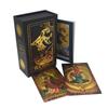 The New Knight Laser Gold Foil Tarot Board Game Set Hot Stamping Luxury PVC Waterproof Wear-resistant Divination Cards