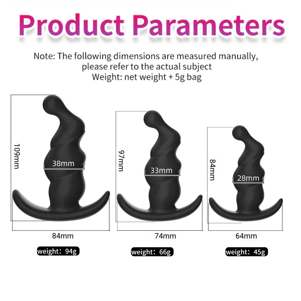 Wearable Anal Plug Dildo Realistic Butt Plug Sex Toys for Women /Men Masturbators Anal Toys Butt Plug Anus Pull Bead