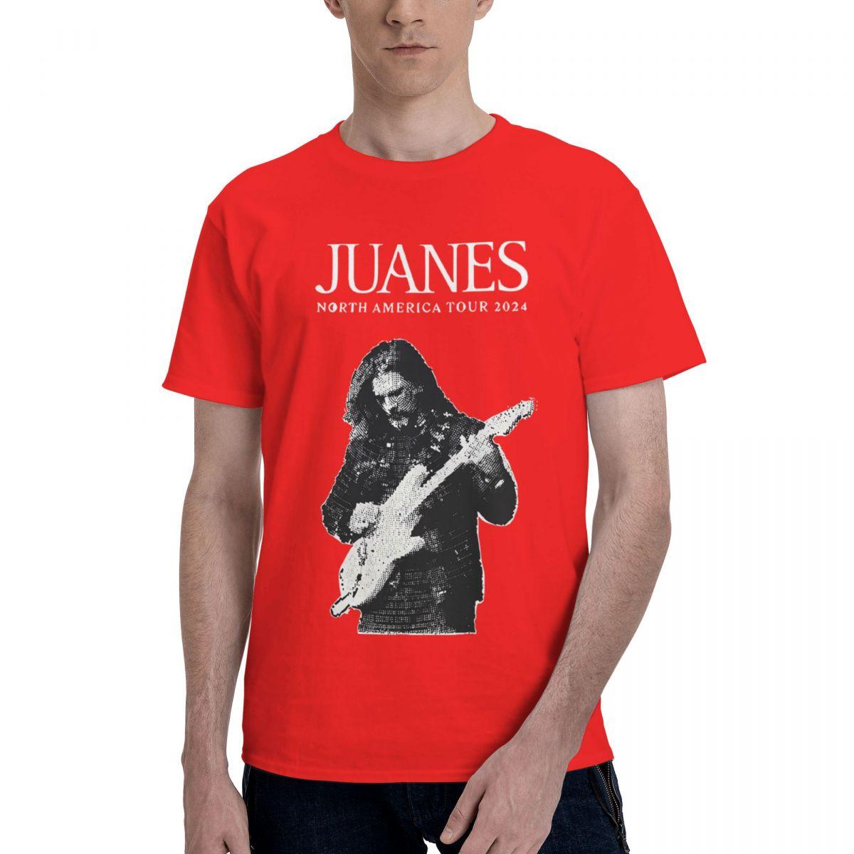 Juanes 2024 North American Tour 100 Cotton Casual Breathable Confortable T Shirt New In Tops And TShirts Mens Wear S