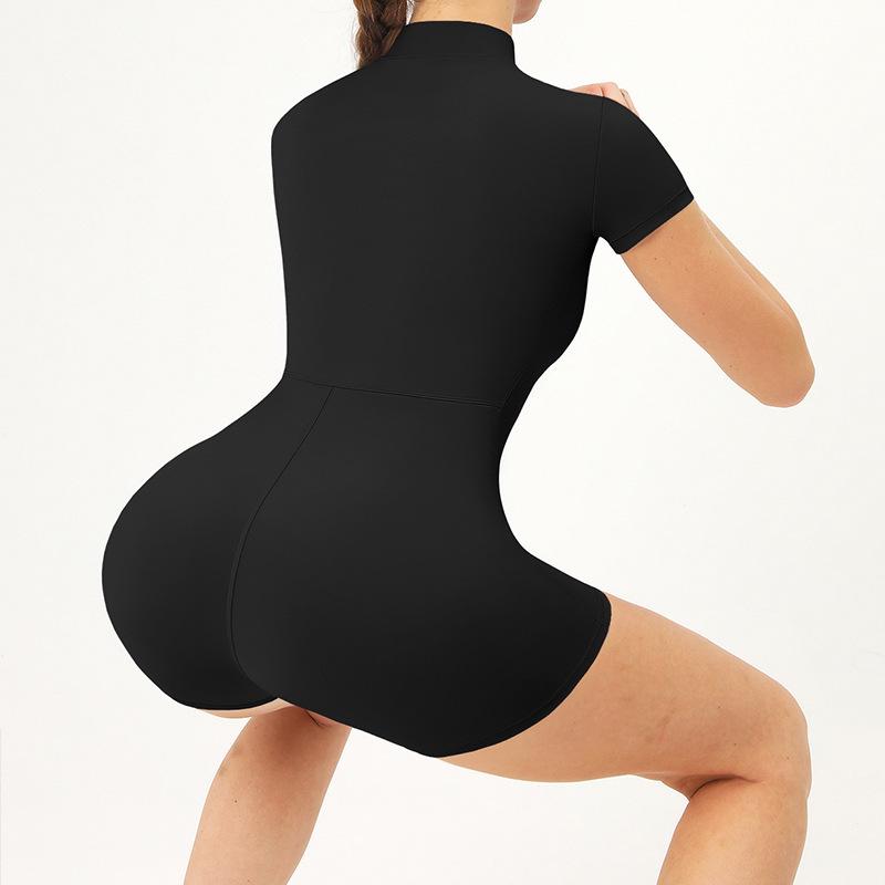 Women's Summer Short Sleeve Yoga & Dance Jumpsuit