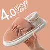 Cotton slippers women's winter new indoor home plush warm non-slip thick-soled cotton shoes men