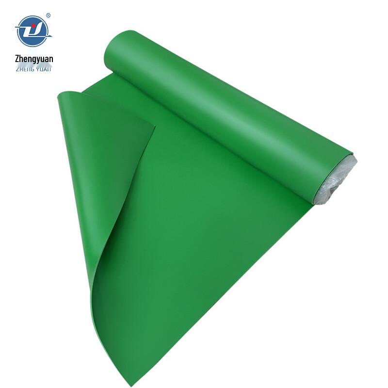 Zhengyuan 5mm 10kV Green Flat Insulating Rubber Mat