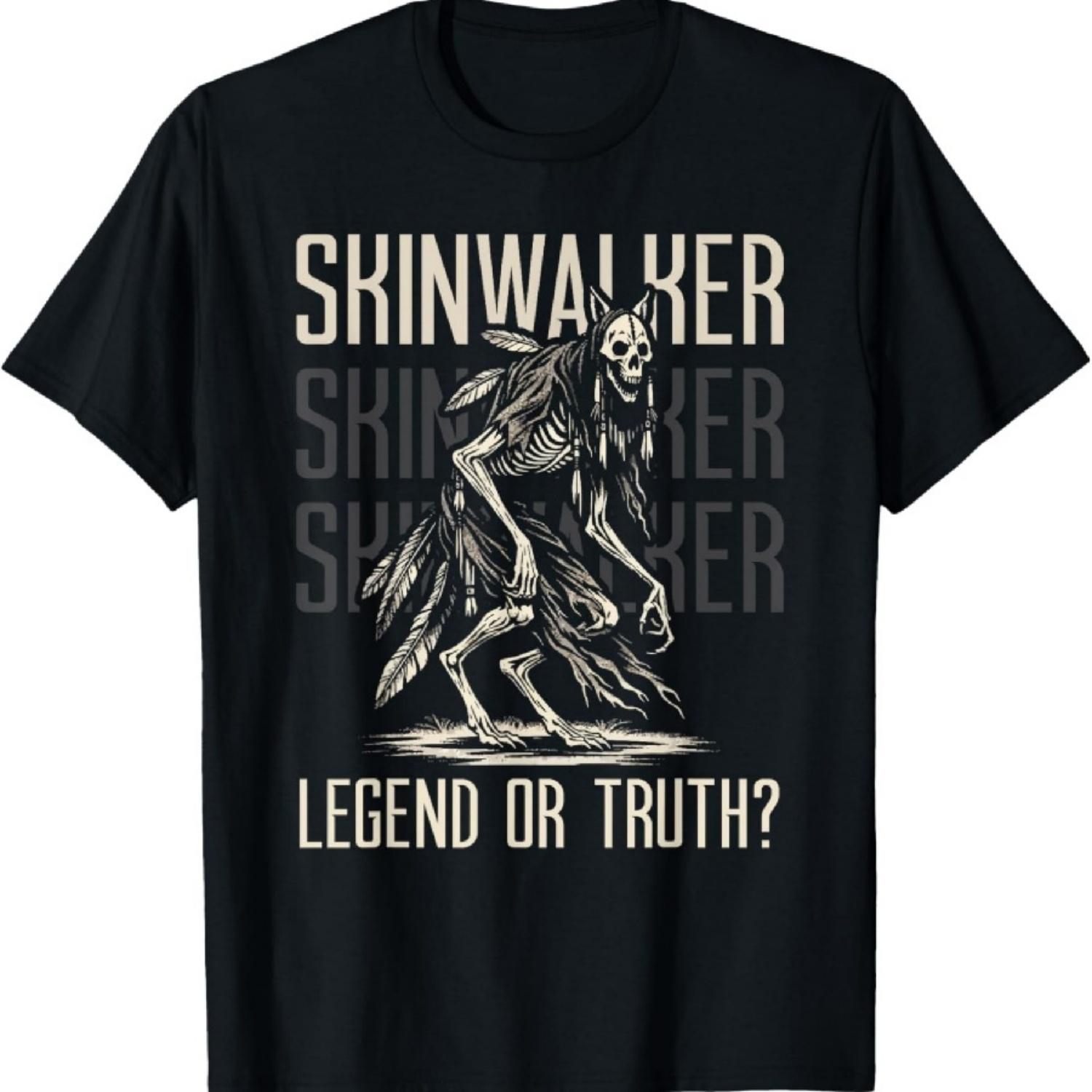 Skinwalker Mythical Creature Folklore Urban Legend T-Shirt S
