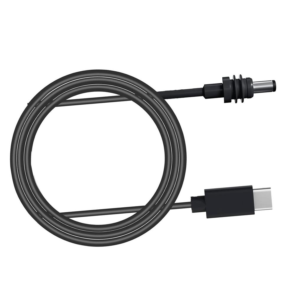 USB C To DC Power Cable 33FT IP68 Water Proof 18AWG Rubber Copper Type C To DC Power Charging Cord F