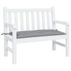 Garden Bench Cushion Gray 110x50x7 Cm Oxford Fabric