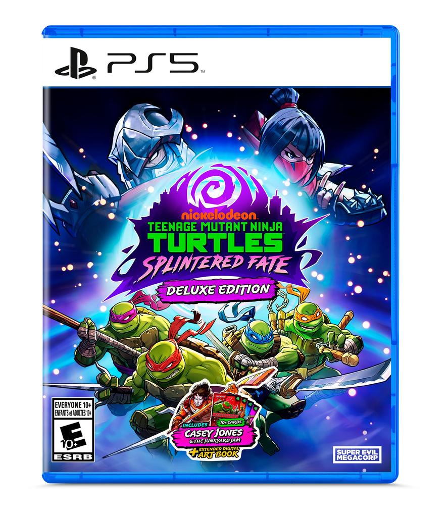 Teenage Mutant Ninja Splintered Fate Deluxe Edition North PS5 Turtles (Imported America) -