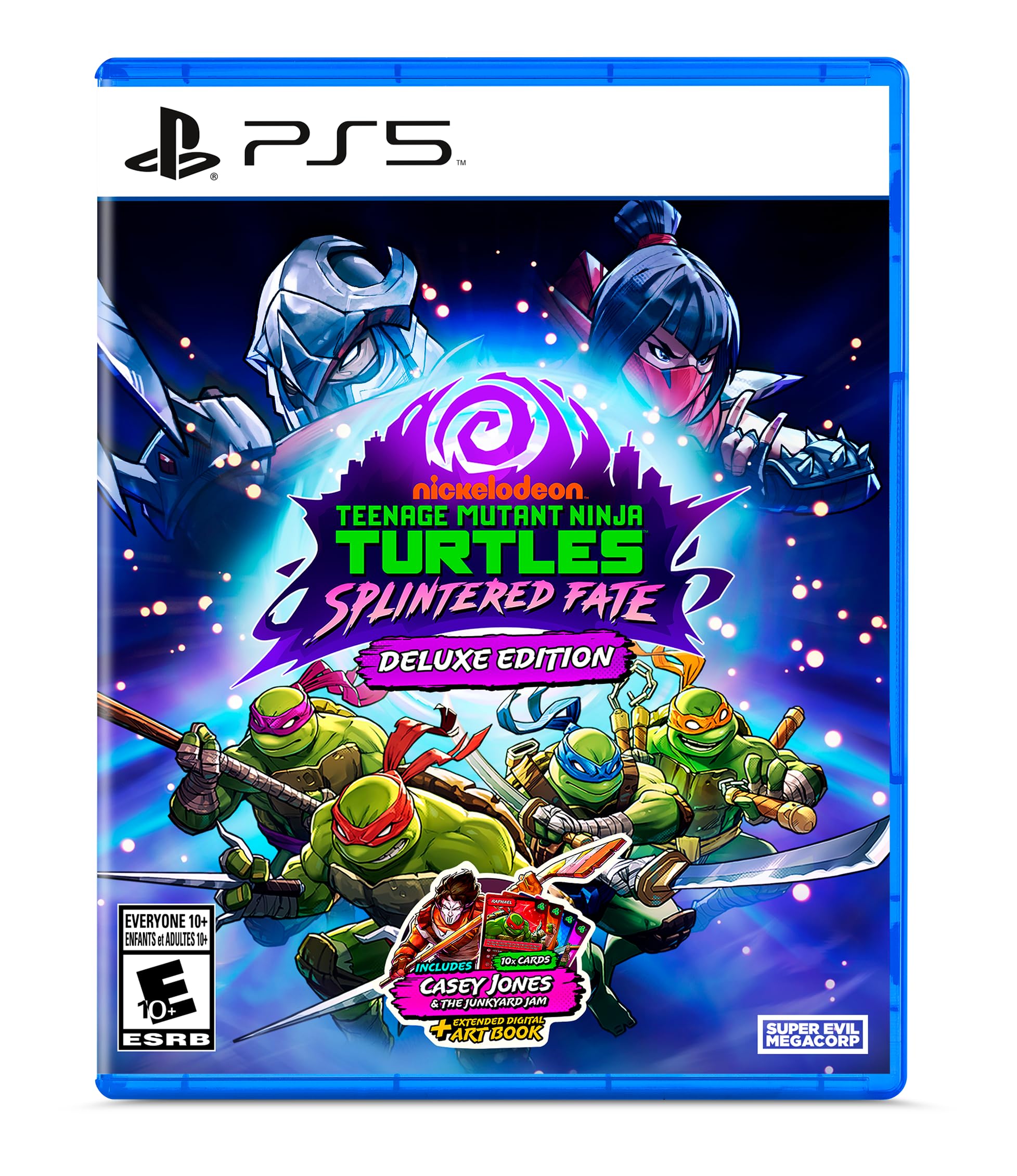 

Teenage Mutant Ninja Splintered Fate Deluxe Edition North PS5 Turtles (Imported America) - синий