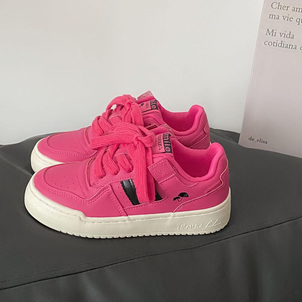 Color board shoes niche board shoes women's spring and autumn new fashion versatile white shoes women's shoes sports shoes women