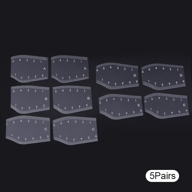 Beginner-Friendly Eyebrow Tattoo Makeup Tools with Quick Design Auxiliary Ruler Positioning Guide Tattoo Accessories