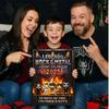 Rockový a Metalový adventní kalendář Vánoční dárky 2D plochý akryl Ikona hudební postavy Je vhodný pro dárky fanoušků rocku a metalu