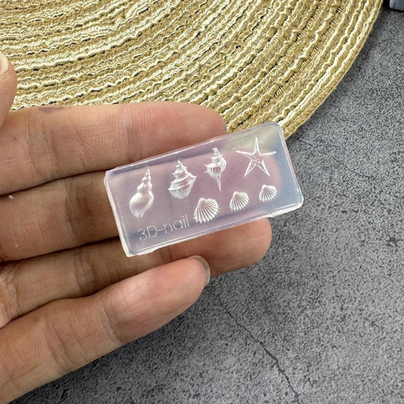 Transparent Silicone Nail Art Mold Exquisite Handmade Butterfly Bow Flower 3D Nail Art Accessory Diy Creative Nail Art Mold Gift