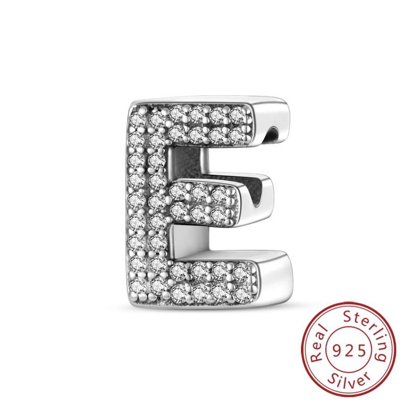 Charms Passen Auf Original Armband A-Z Alphabet Charms Perlen Kupfer 26 Buchstaben Charm Für Frauen Mädchen Diy Feiner Schmuck Geschenk