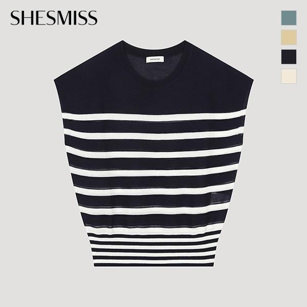  Shs Miss Stripe Cap Sleeve Dzianina Sskpoo22610