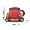 Creative Funny Beetle Shaped Coffee Mug  Unique Handmade Beetle-Shaped Coffee Cup Novelty Car-Shaped Tea Cup