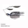 tassel 18G Walleye chatter Buzzbait spinner bait Beard fishing lure bass pike walleye