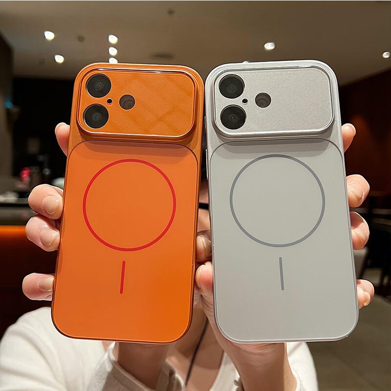 Sihuan Ke Magnetic Wireless Charging Case for iPhone 17 Pro - Orange