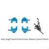 1/28 Scale RC Rear Lower Swing Arm Replacement, Installable Fixed Metal Spare Parts, Car