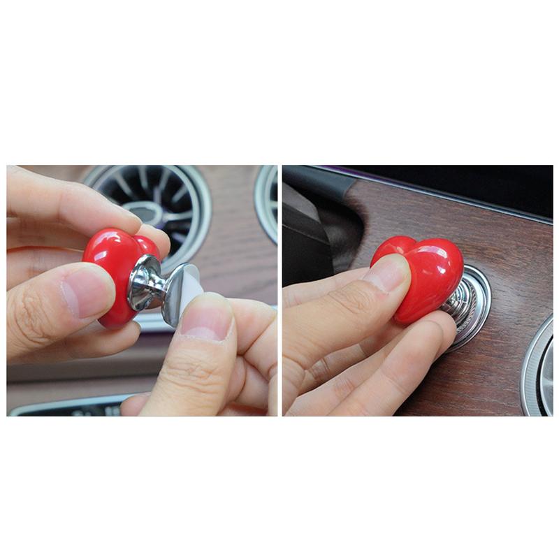 Car Engine Start Button Cover Personalized Creative Decoration for Car Push Start Ignition Switch Durable Protector for Auto Interior Upgrade