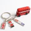 London Double-Decker Bus Keychain: DIY Tourist Souvenir