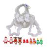 Christmas Decorations LED Lights Flashing Light String Snowflake Stars Christmas Tree Window Store Curtain Lights Pendant